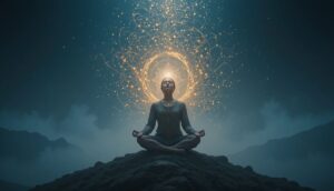 mulher lotus luminoso